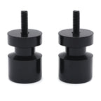 Black Flat Swingarm Spool 6mm Thread for Yamaha YZF-R1/R6 (1998–2013)