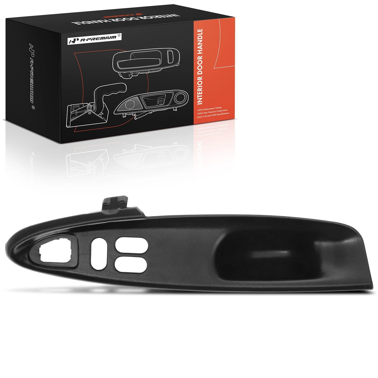Front Right Textured Black Interior Door Handle for Ford Mustang (1994–2000)