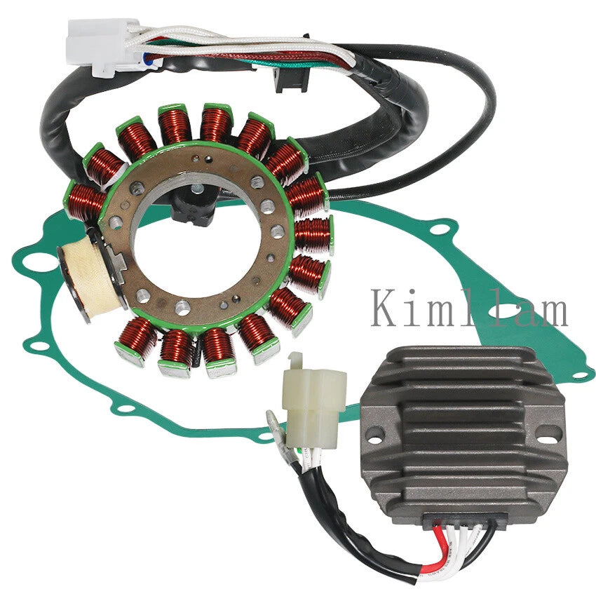 Stator, Regulator, Gasket for Yamaha YFM350U Big Bear 350, YFM400FW Kodiak (1998–2006)