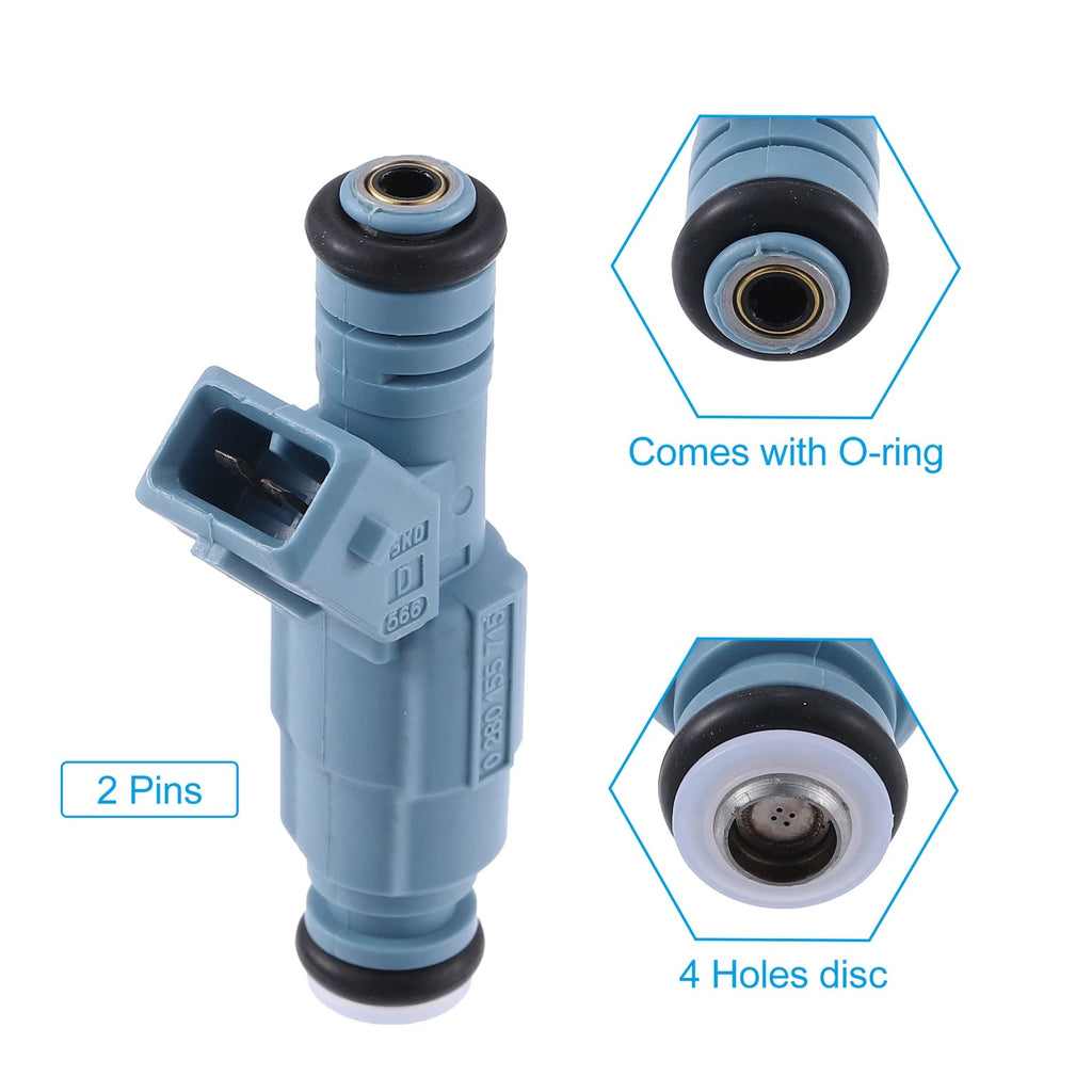 1pc Fuel Injector 0280155715 F5DZ-9F593-B for Ford Taurus 3.0L V6 (1996–1998)