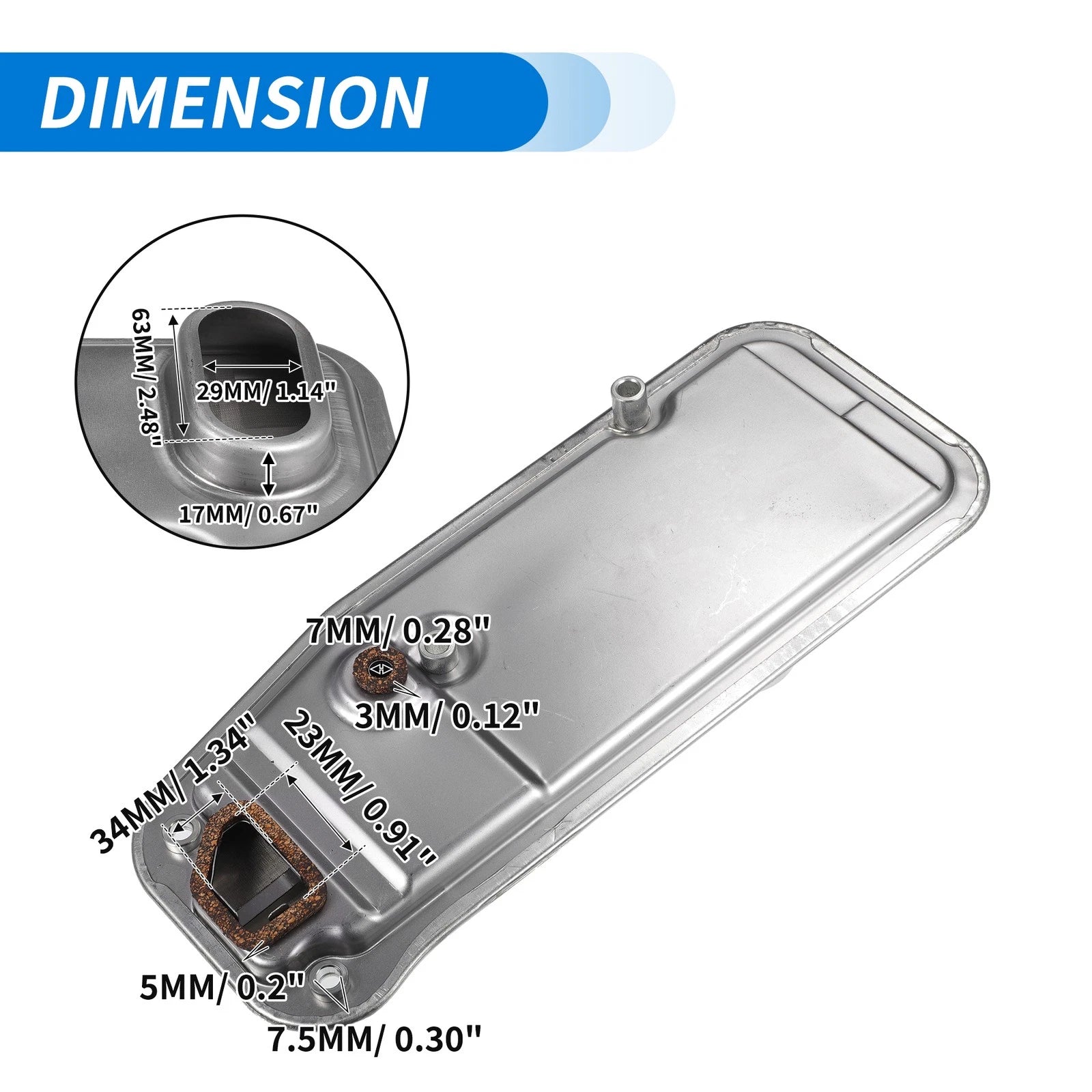 A340F Transmission Fluid Filter for Toyota 4Runner (No. 3533035020)