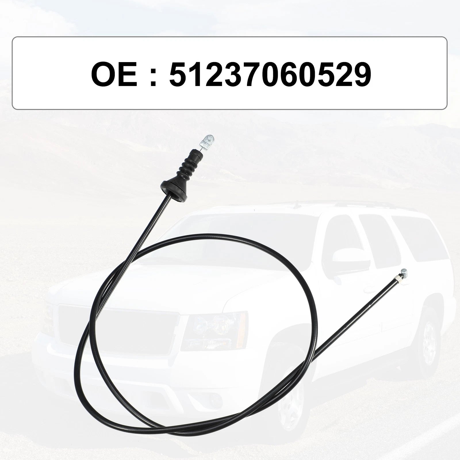Hood Release Cable for BMW 325i (2006–2013) 51237060529