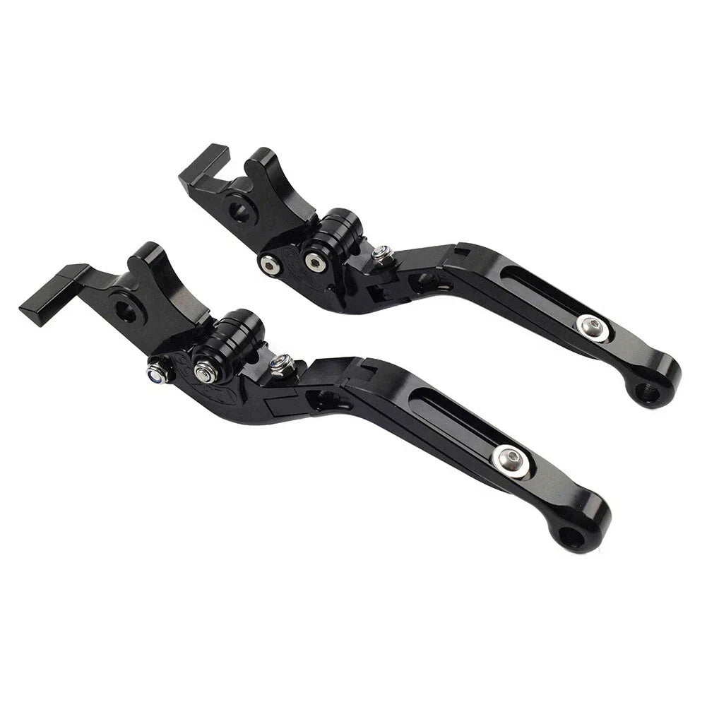 Black Extendable Brake Clutch Levers for BMW F900R F900XR F750GS F850GS (2019-2023)