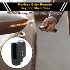 2 Button Key Fob Shell Case for Toyota RAV4 (2013–2015) Black