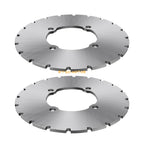 2X Front Brake Rotor Disc for Polaris Scrambler 400 500 4X4 2x4 (1998–2000)