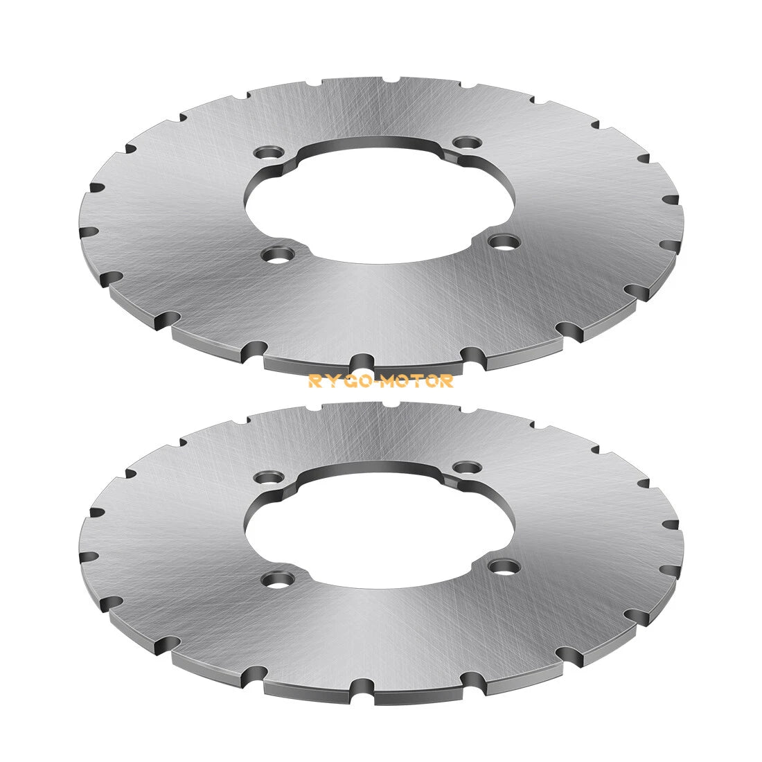 2X Front Brake Rotor Disc for Polaris Scrambler 400 500 4X4 2x4 (1998–2000)