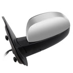 Set of 2 Chrome Power Memory Heated Side Mirrors for Chevy GMC