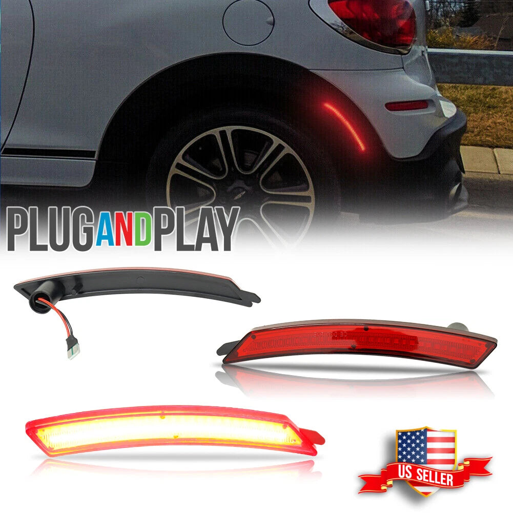LED Rear Side Marker Lights for MINI R55 R56 R57 R58 R59 R60 R61 (2007–2015)