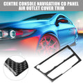 Centre Console Navigation CD Panel Air Outlet Trim for Audi A4 B8 A5 S5 (2008–2016)