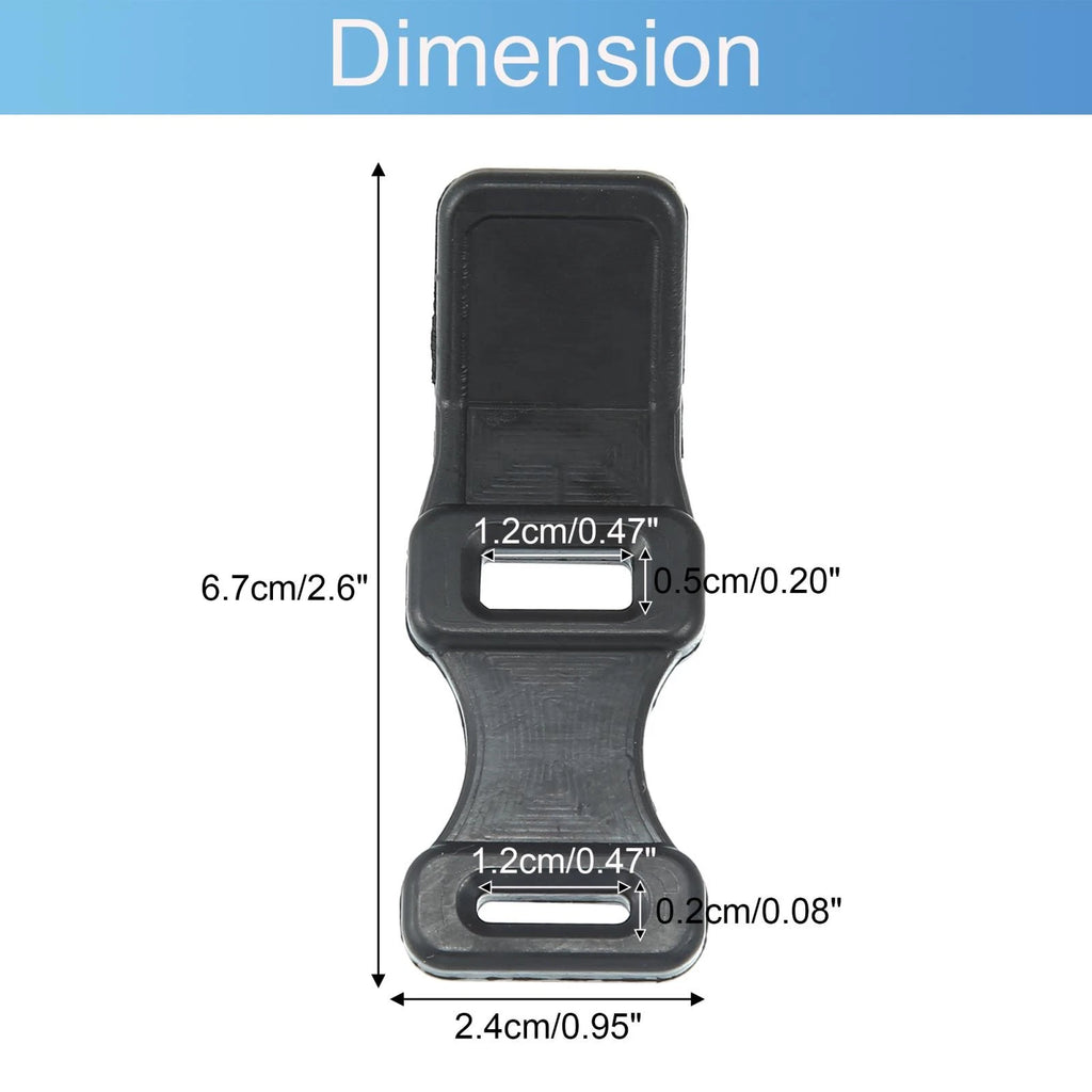 2X Rear Rack Door Rubber Straps 81309-958-680 for Honda ATC200E TRX300 TRX350 (1982–1999)