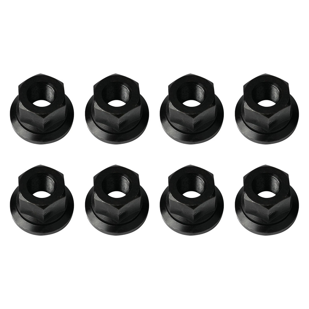 8X 5/8"-18 Swivel Flange Trailer Lug Nut for 7K, 8K, 10K, 12K Axles