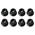8X 5/8"-18 Swivel Flange Trailer Lug Nut for 7K, 8K, 10K, 12K Axles