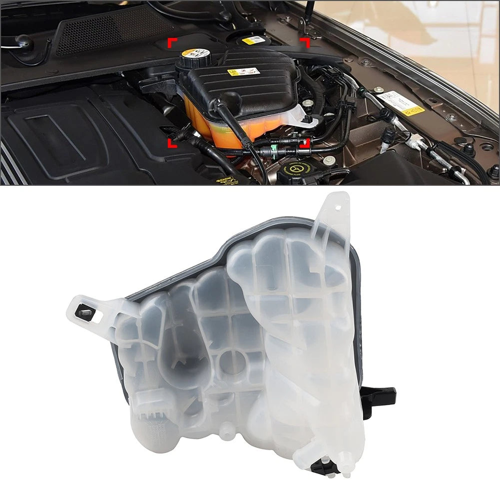 Coolant Overflow Bottle Expansion Tank C2D36671 for Jaguar XJ XJR (2010–2019)