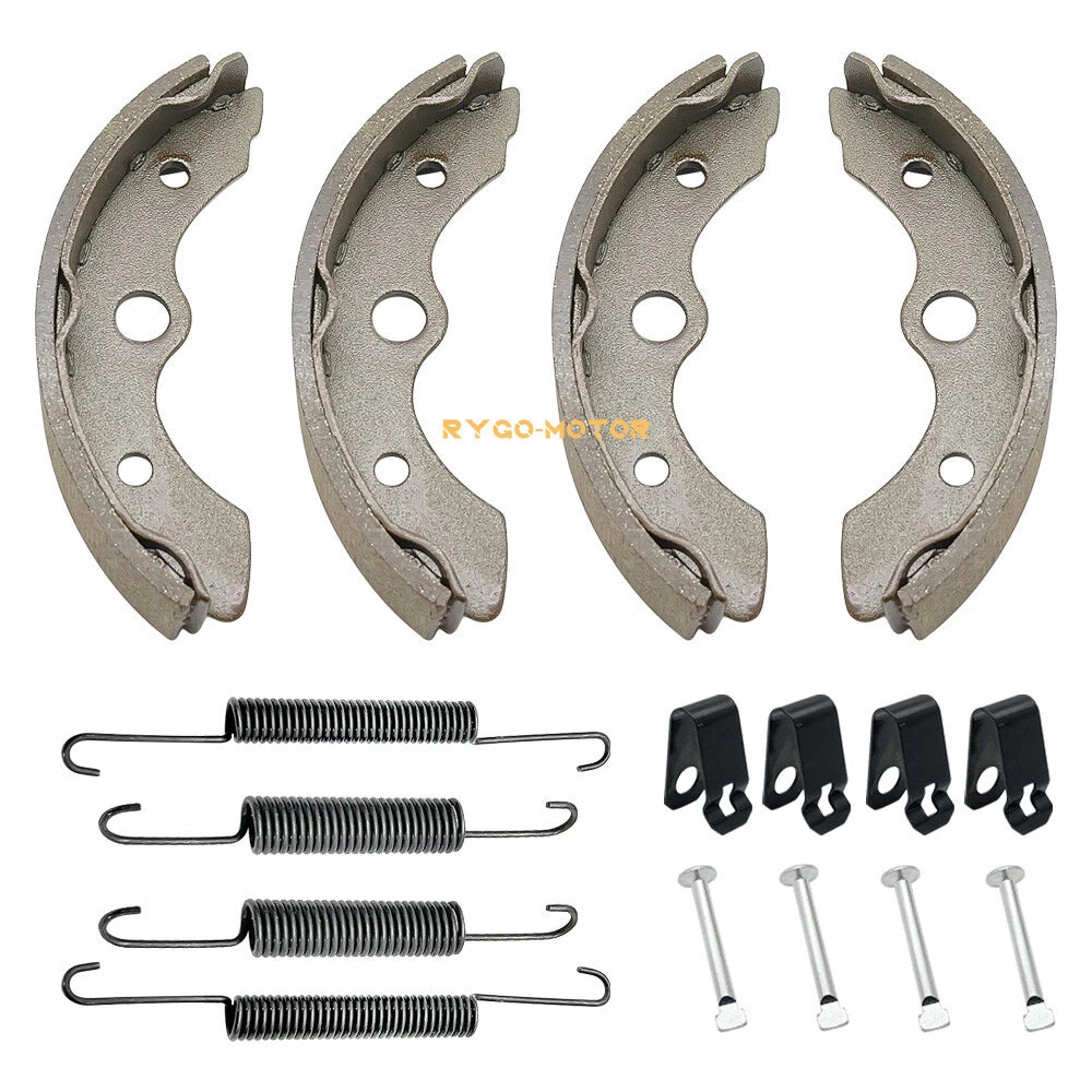 Front Brake Shoes Springs Pins Kit for Honda Odyssey Pilot (350, 400)