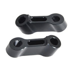10mm Motorcycle Mirror Mount Risers Extenders Adapters Universal Black