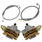 Front Brake Calipers & Lines for Polaris Trail Blazer 250 330 (2005–2009)