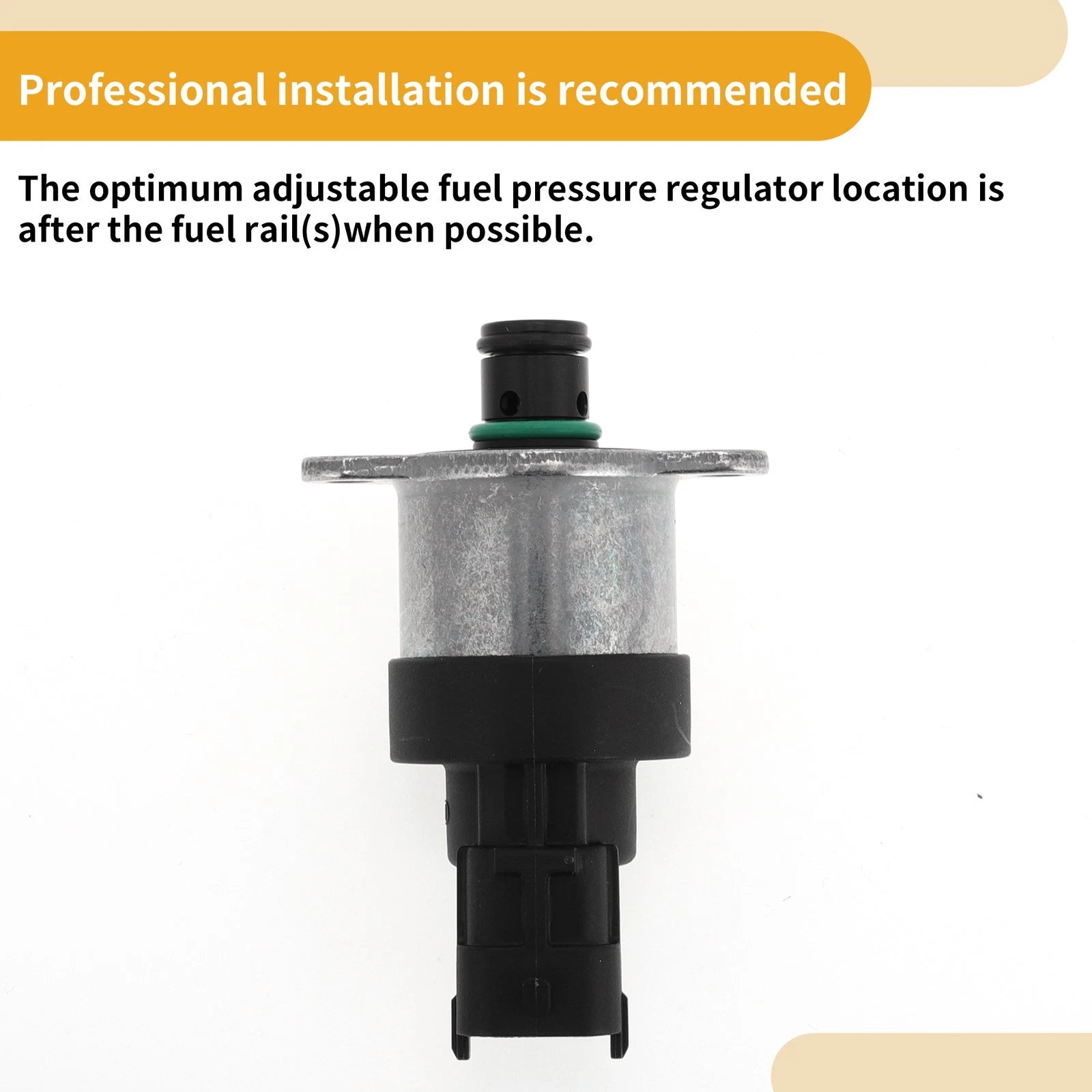 Fuel Pressure Regulator for Dodge Ram 2500 (2003–2007) No. 4932457 Metal