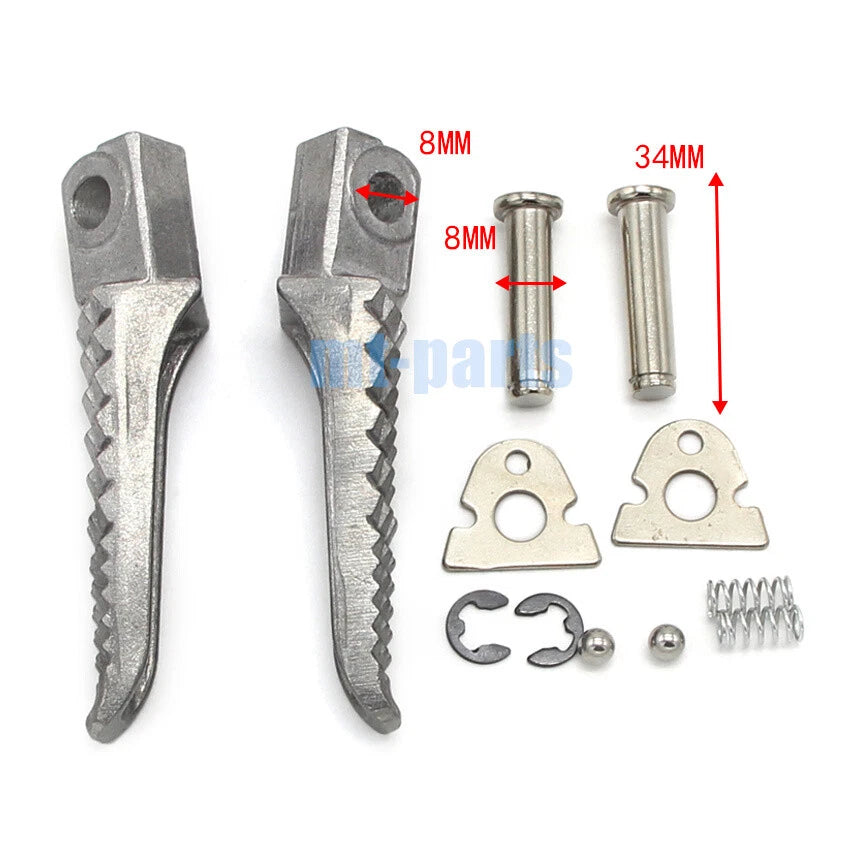 Rear Footrest Pegs for Suzuki GSX-R1000 (2005–2018)