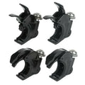 4 x 39mm Black Windshield Windscreen Clamp for Harley Sportster XLH883 1200