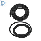 Set of 2 Rubber Door Weatherstrip Seals for Chevrolet GMC Tahoe Yukon