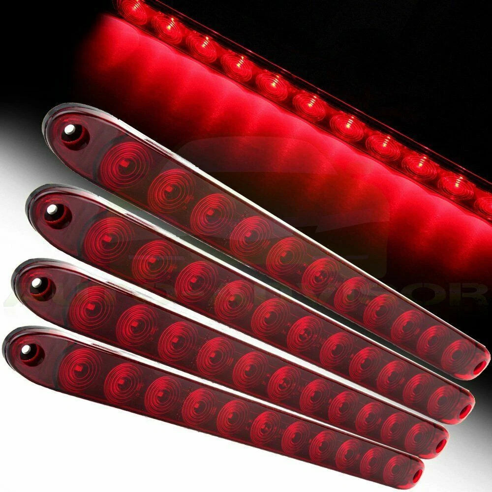 4X 16" LED Light Bar for Truck Trailer (11 LED)