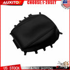Console Lid Cover Armrest Pad for Ford Escape (2017–2019) 1-10X Black Leather