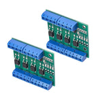 2X DC 4-Channel MOSFET Kit for PWM Circuits Motors LEDs Heaters 10A
