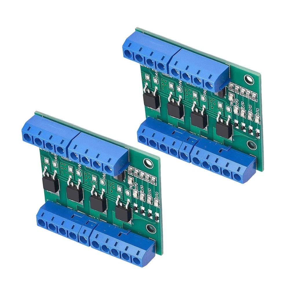 2X DC 4-Channel MOSFET Kit for PWM Circuits Motors LEDs Heaters 10A