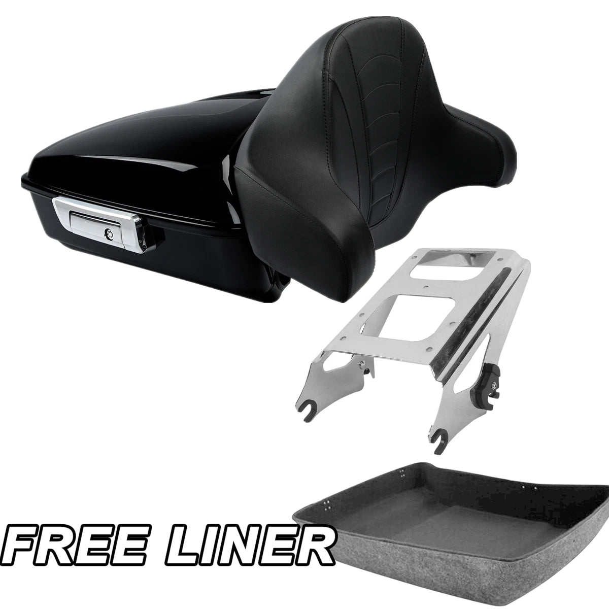 Trunk Pad Mount Rack for Harley Touring Electra Road Glide (2009–2013)