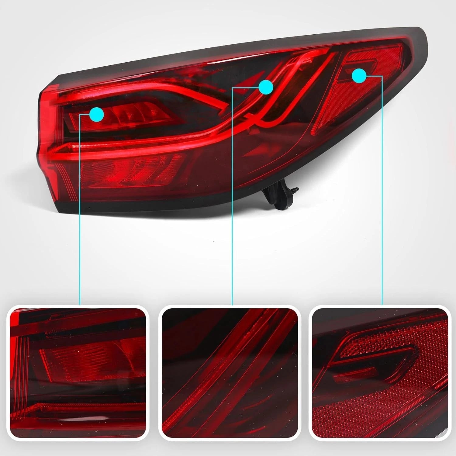 LED Tail Light for Chevy Blazer (2023–2026) Right Passenger Outer Brake Lamp
