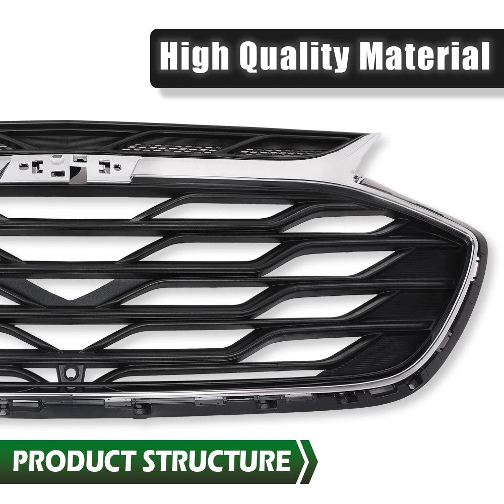 Front Upper Chrome Grille Assembly for Chevrolet Cruze (2019)