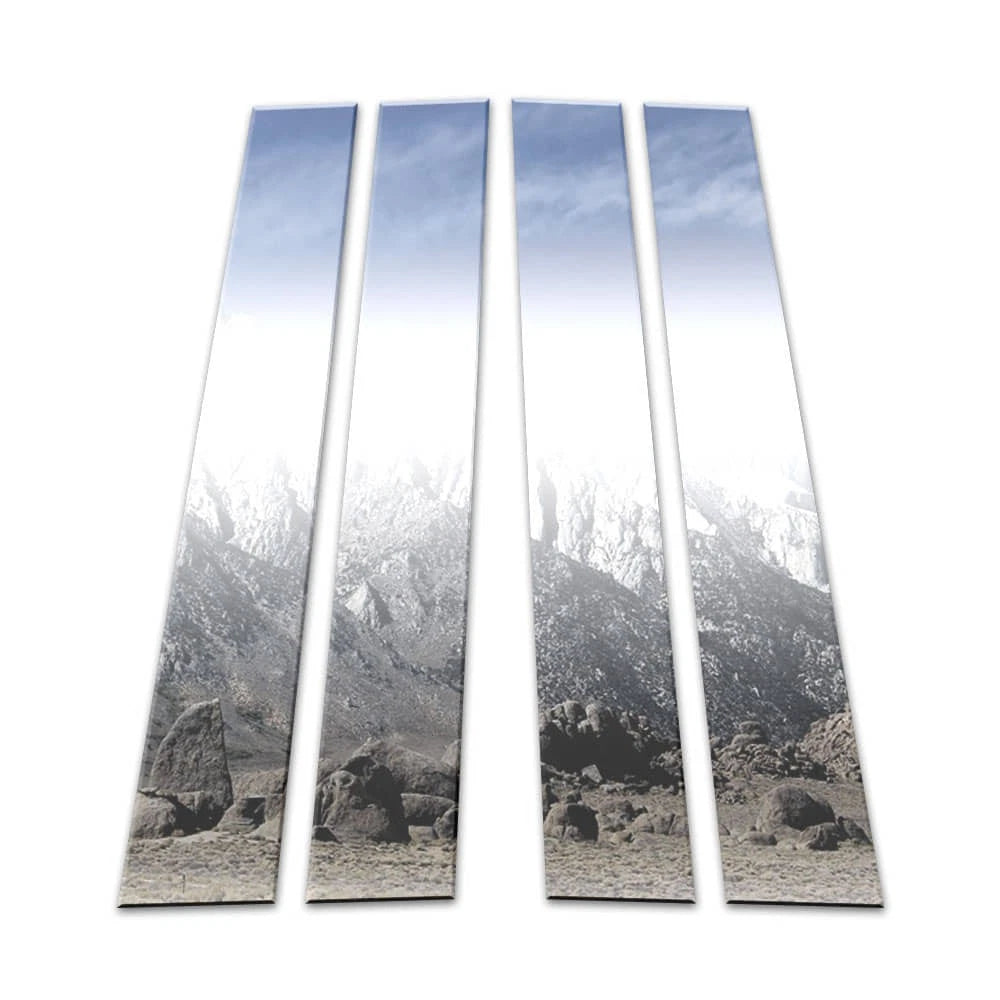 Chrome Pillar Post Covers 4Pc Replacement for Toyota 4Runner (2010–2024)