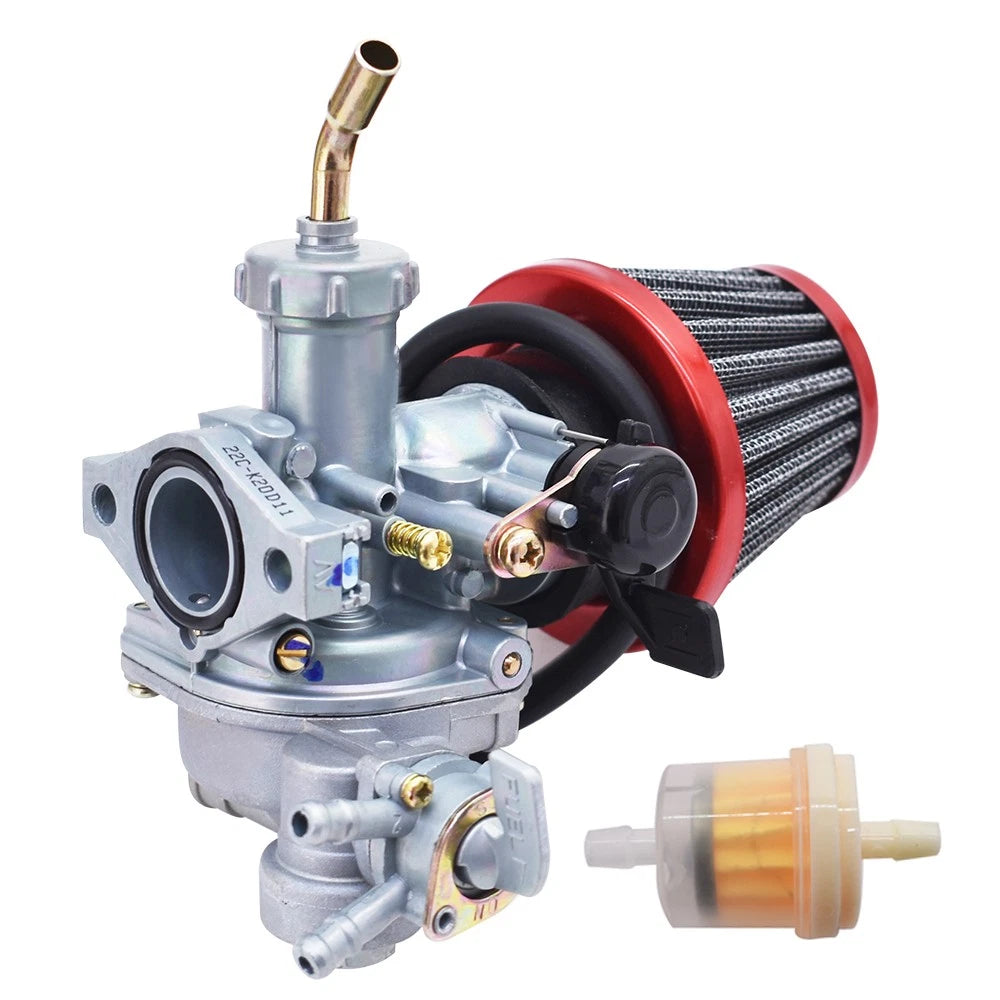 Carburetor & Air Filter for Honda TRX90 (1993–2002), TRX125 (1985–1986)