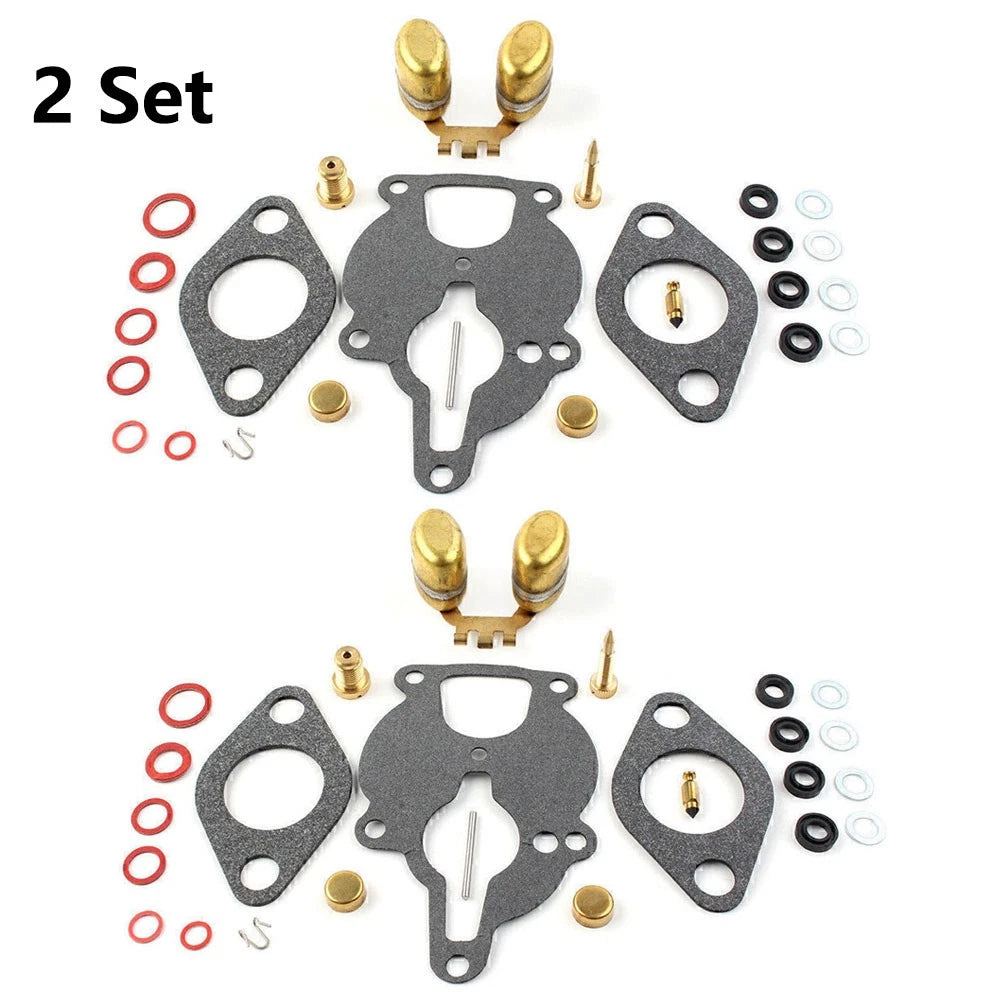 2X Carburetor Rebuild Kit for Zenith Wisconsin VH4D VHD TJD THD AHH