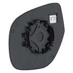 Heated Right Side Mirror Glass + Backing Plate for Mitsubishi Outlander (14-20)