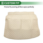 Heightened Edge Cargo Liner Rear Trunk Mat for Honda CRV (2023-2024) Beige XPE