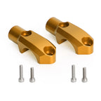 CNC Master Cylinder Handlebar Clamp 10mm Mirror Mount for Kawasaki T