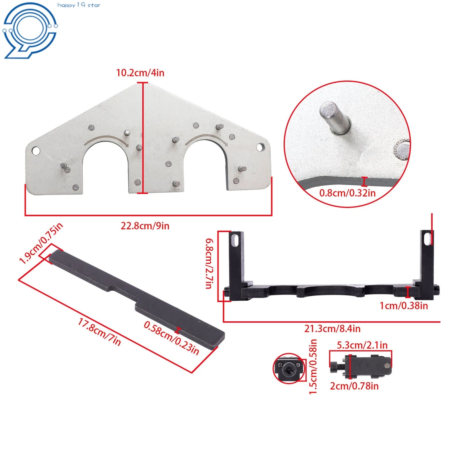 Camshaft Locking Tool for Mercedes Benz CLS63 E63 ML63 R63 S63 (2006-2011)