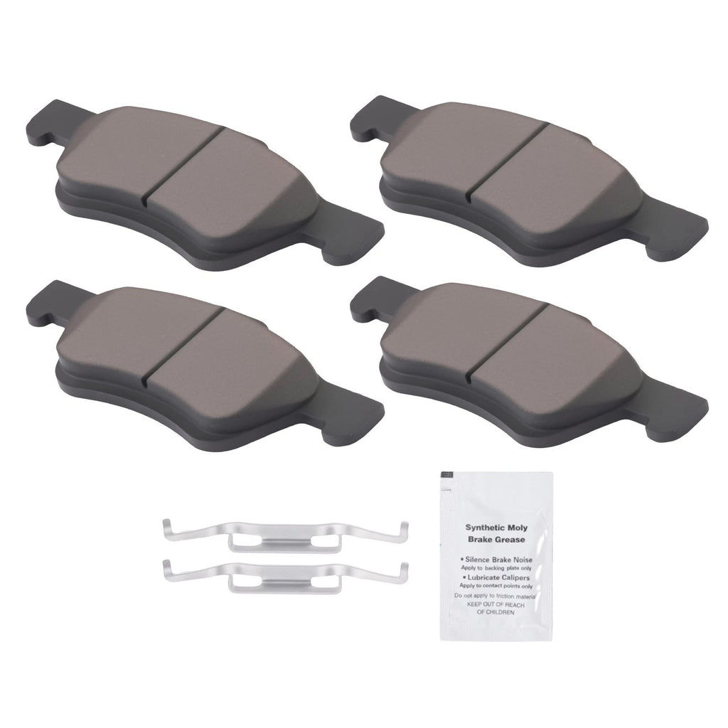 Set of 4 Front Ceramic Brake Pads for Mercury Mariner Ford Escape (2005–2010)
