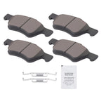 Set of 4 Front Ceramic Brake Pads for Mercury Mariner Ford Escape (2005–2010)