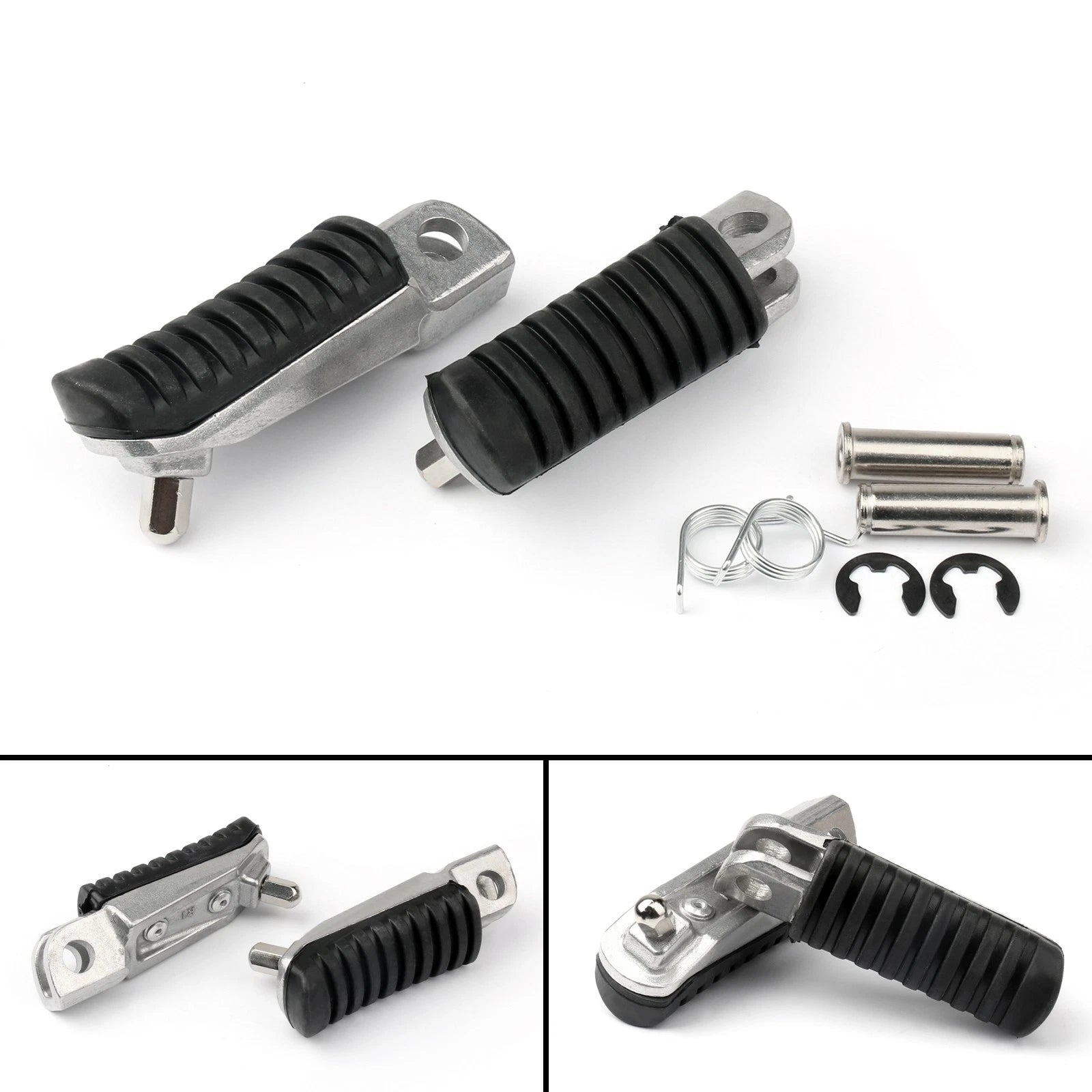 Footrest Pedals for Kawasaki ER-4N, 6F, ZR 250, 400, Versys 650 (2000–2023)
