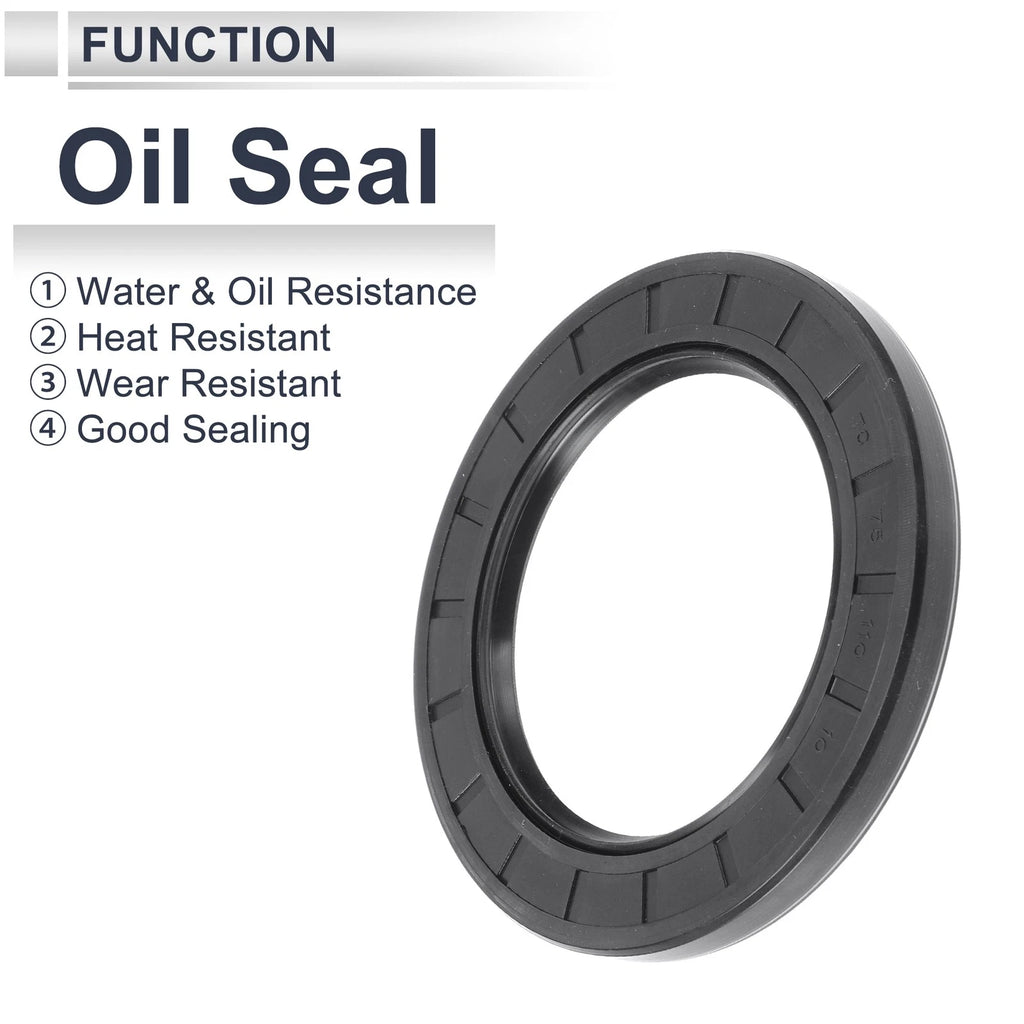 Set of 5 Oil Seal Rotary Shaft Seal 75x110x10mm for Various Models