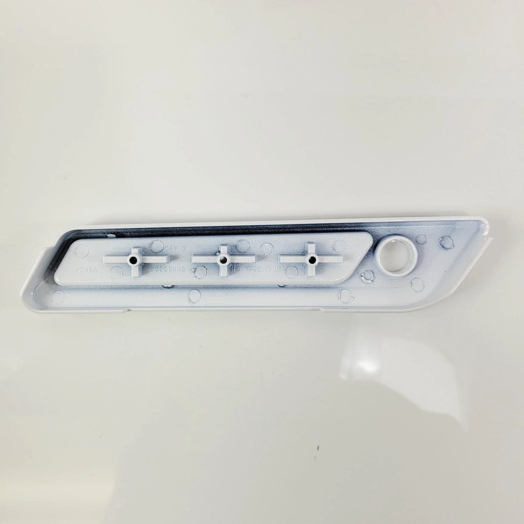 Left Saddlebag Latch FacePlate for Harley Road King Special (2024) - Onyx White Pearl