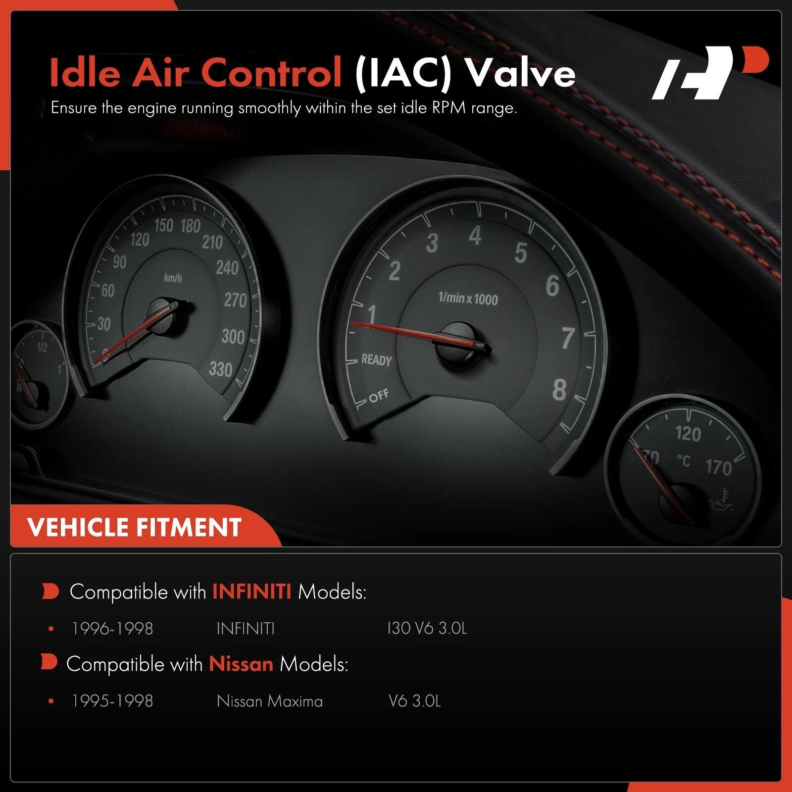 Idle Air Control Valve for Nissan Maxima INFINITI I30 (1996–1998)