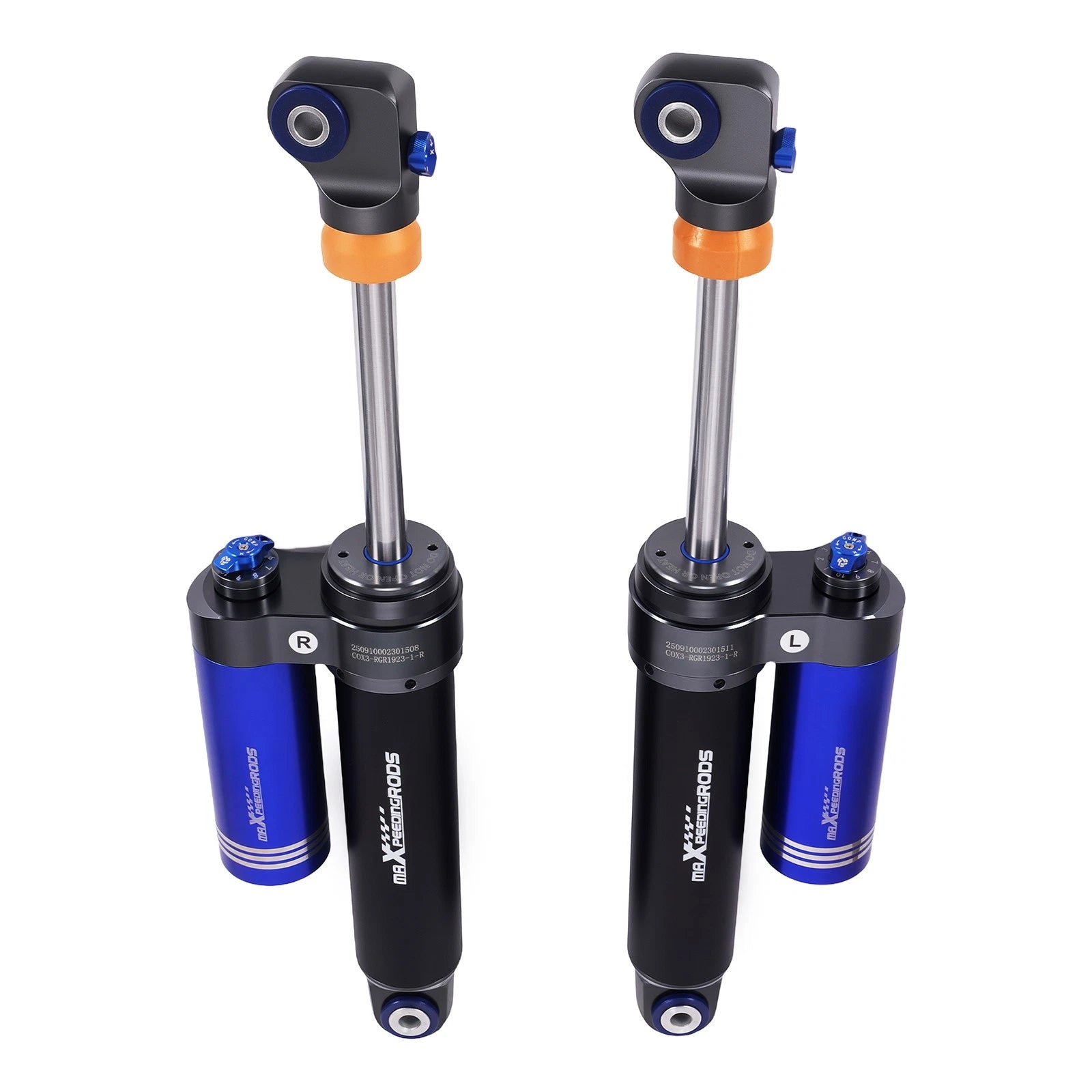 10-Way Damper Rear Sport Shocks with Reservoir for Ford Ranger (2019–2023)