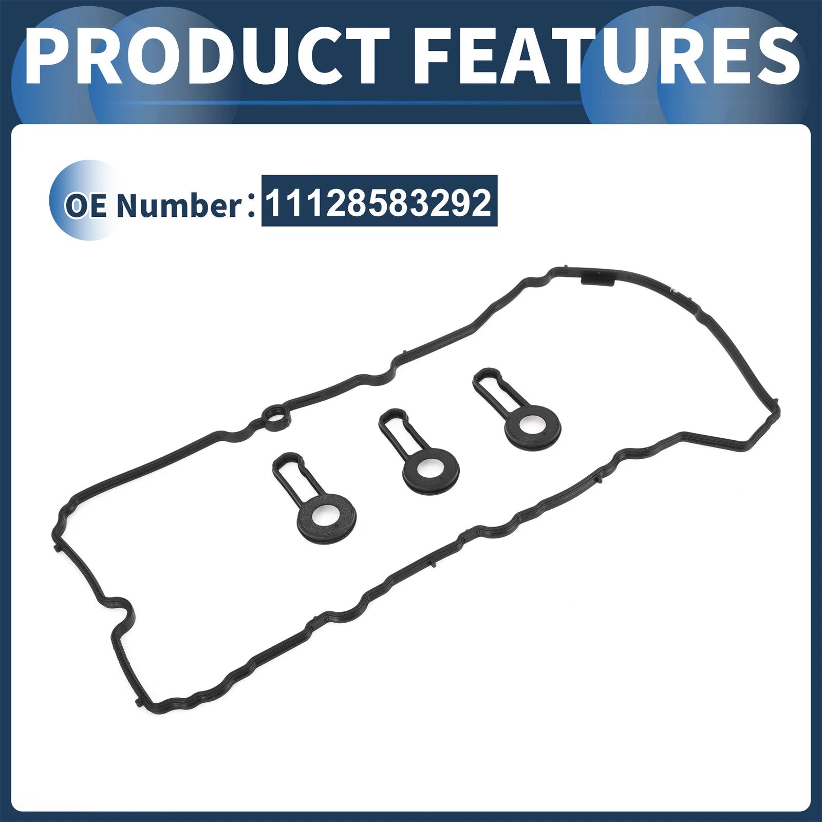 Valve Cover Gasket No. 11128583292 for BMW 1 Series (F20) (2015–2019)