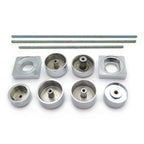 Set of 2 Fork Axle Caps Covers for Suzuki GSX-R 600 750 2005-2008, 1000 2006-2007 Chrome