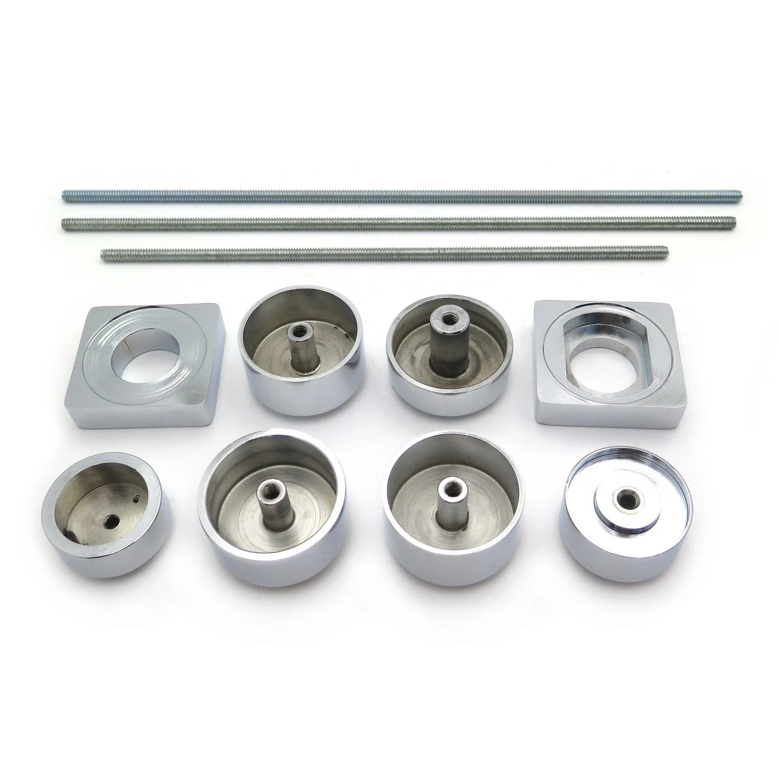 Set of 2 Fork Axle Caps Covers for Suzuki GSX-R 600 750 2005-2008, 1000 2006-2007 Chrome
