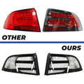 Rear Tail Light for Acura TL (2004–2008) LH RH Black Housing Clear Lens