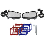 Set of 2 Roll Cage Rear View Side Mirrors with LED for Polaris RZR